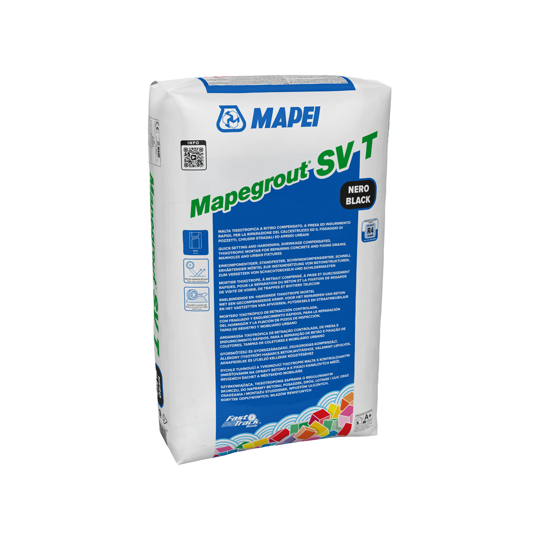 MAPEGROUT SV-T ČERNÝ - 25 kg